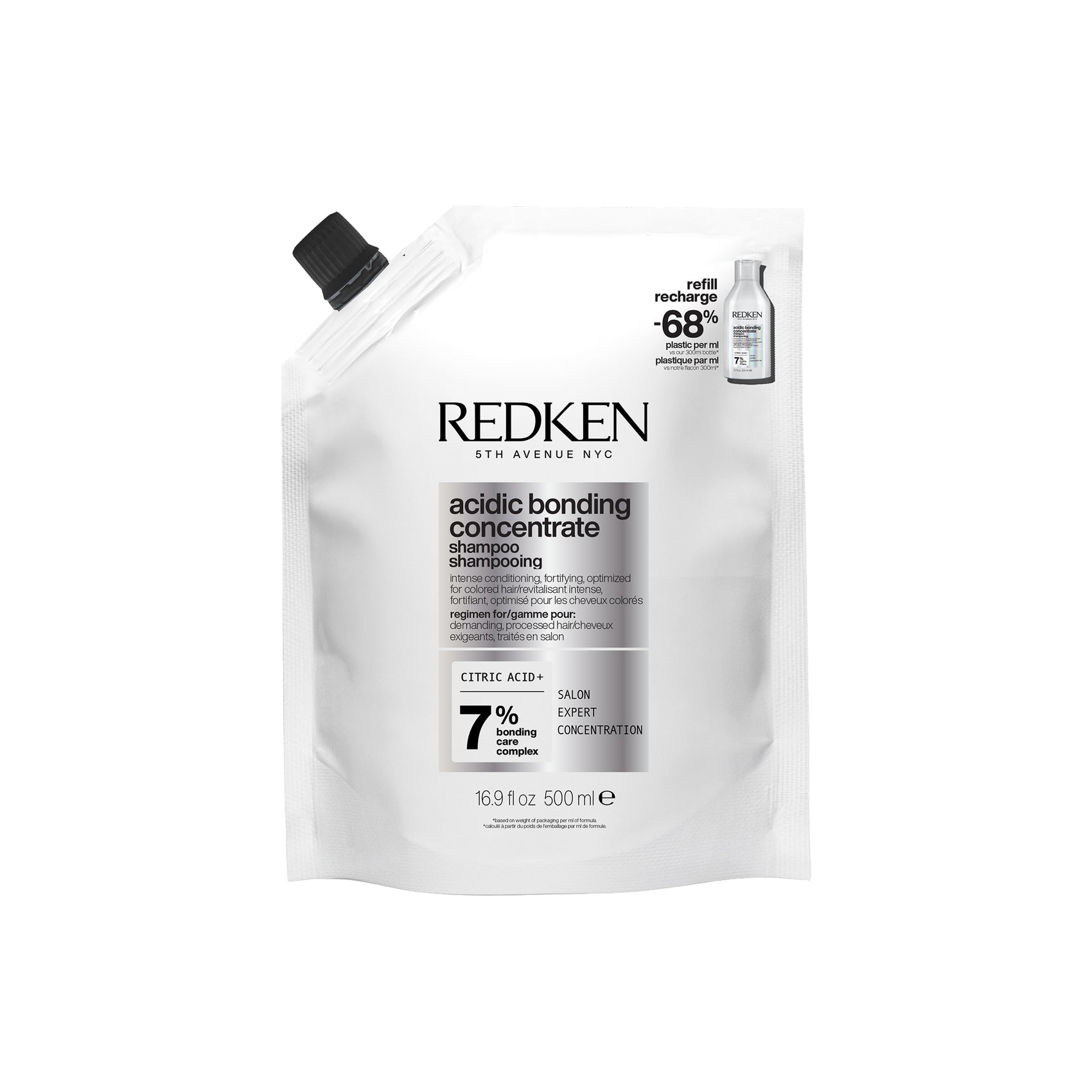 Redken | Acidic Bonding Concentrate Shampoo Refill - 500 ml