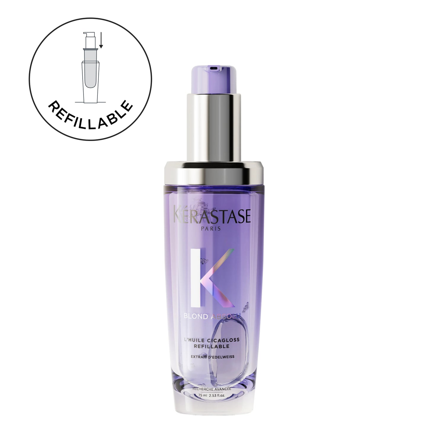 Kérastase | Blond Absolu L'Huile Cicagloss Refillable Hair Oil - 75 ml